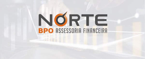 Logotipo Norte Bpo e Gráficos de fundo