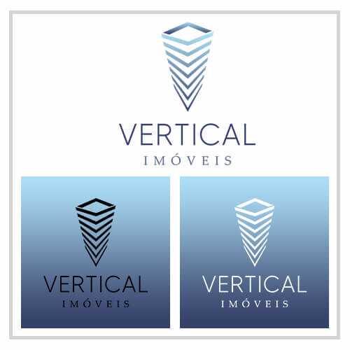 Logotipo e versões Vercial Imóveis