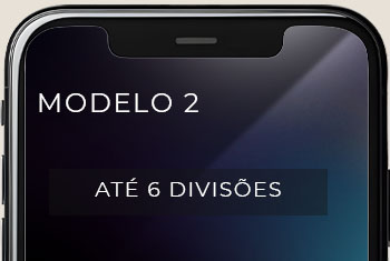 Close em Celular: Modelo 2 - Até 6 divisões