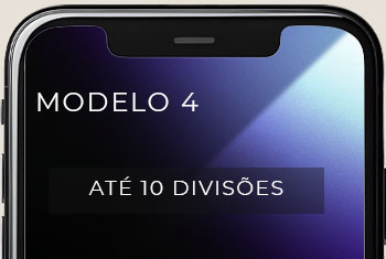 Close em Celular: Modelo 4 - Até 10 divisões