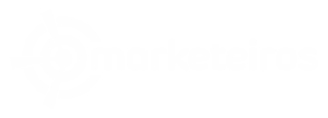 Logotipo em forma de alvo da Marketeiros